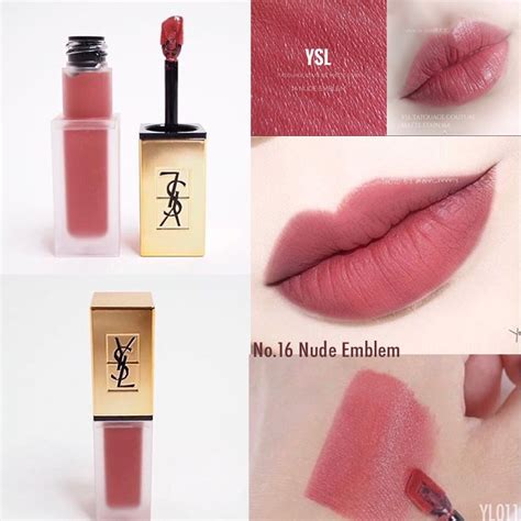 ysl tatouage couture liquid matte lip stain 16